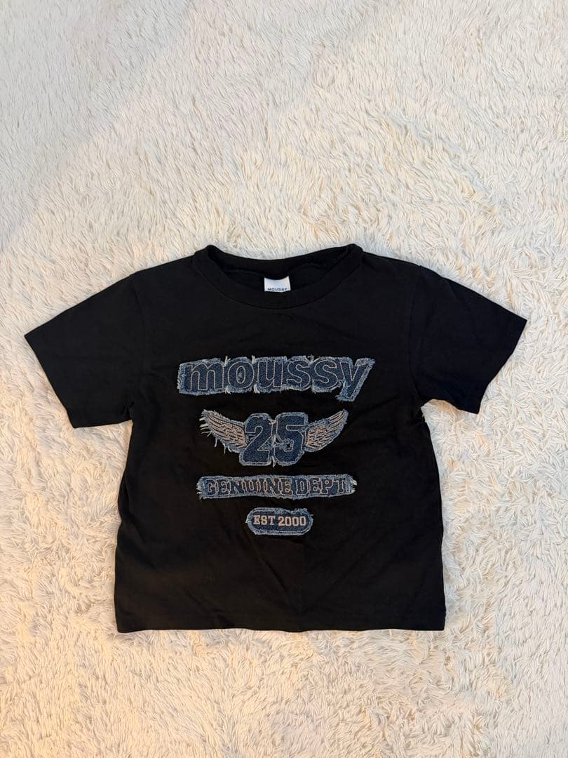 moussy PATCH DENIM 25TH Tシャツ