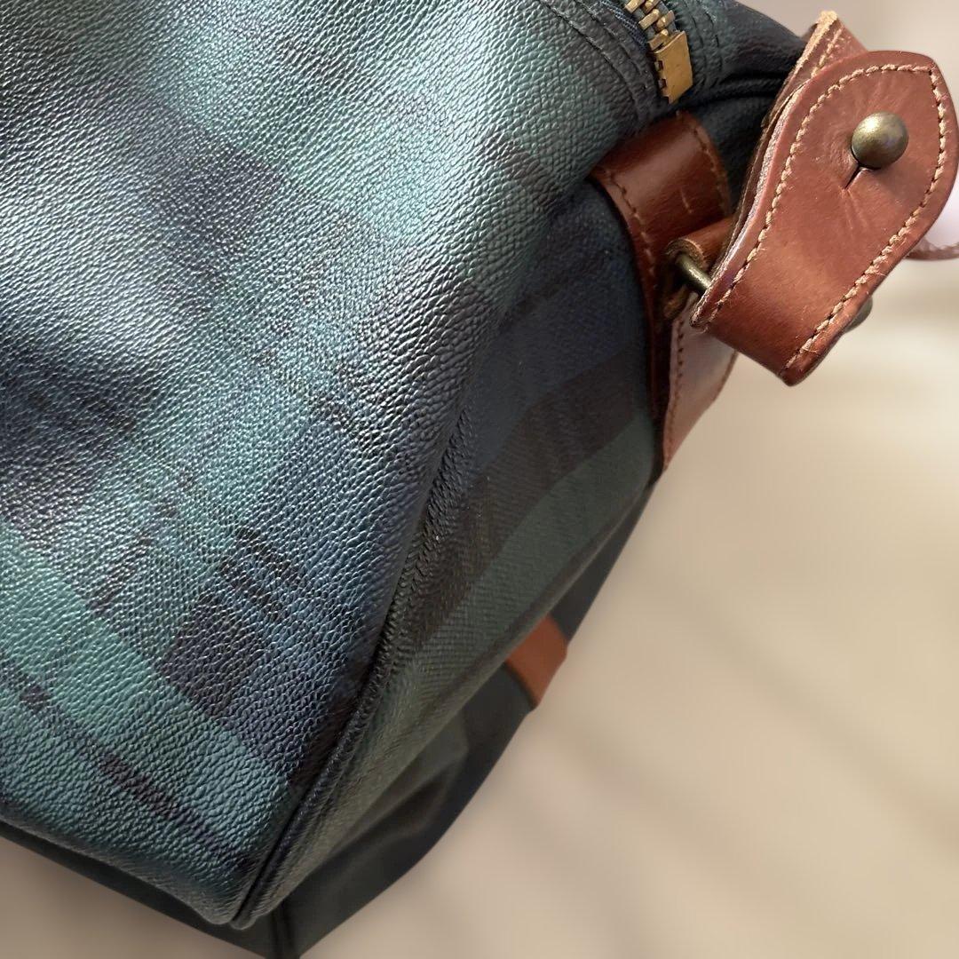 人気✨ラルフローレン ブラックウォッチ　2way ボストンバッグ　付属品 特大
