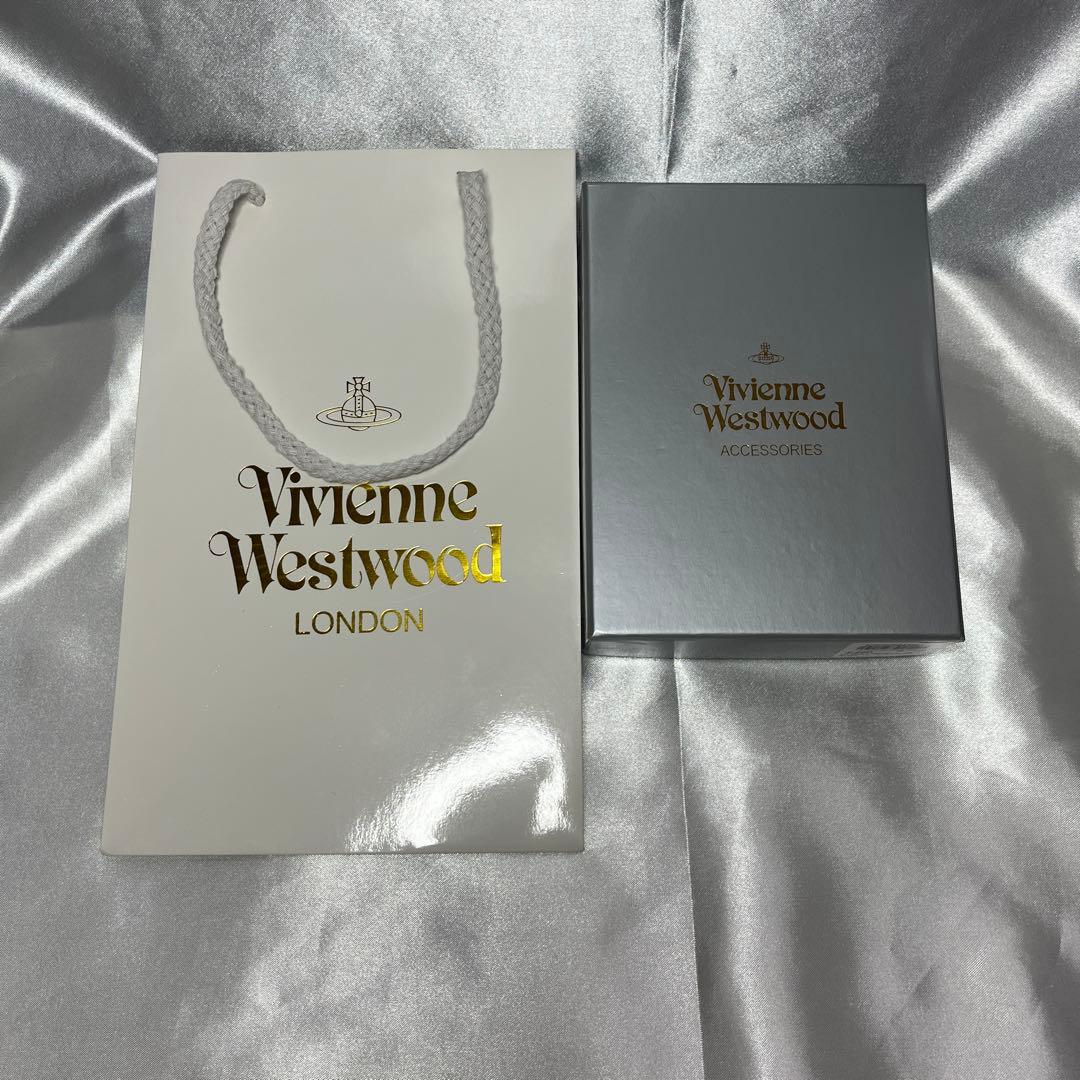 新品VivienneWestwood ブラック クロコダイル柄 三つ折り財布