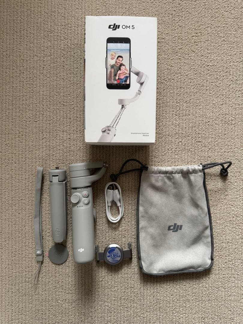 DJI OM 5 グレー 3軸ジンバル