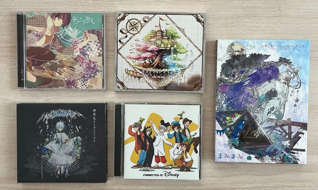 歌い手　CD DVD BluRay