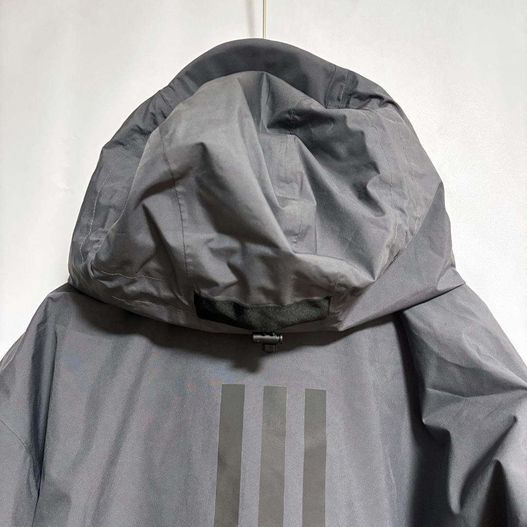 新品【adidas　アディダス】大きいサイズ2XOT　防雨コート 防水性　通気性