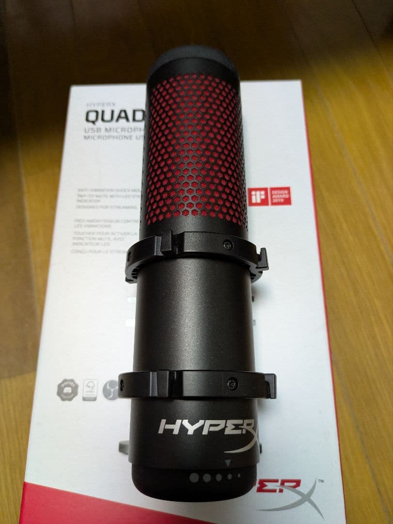 HYPERX QUADCAST USBマイク HX-MICQC-BK
