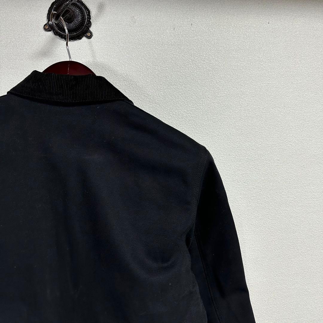 carhartt wip デトロイトジャケット 黒 S アメカジ バイカー