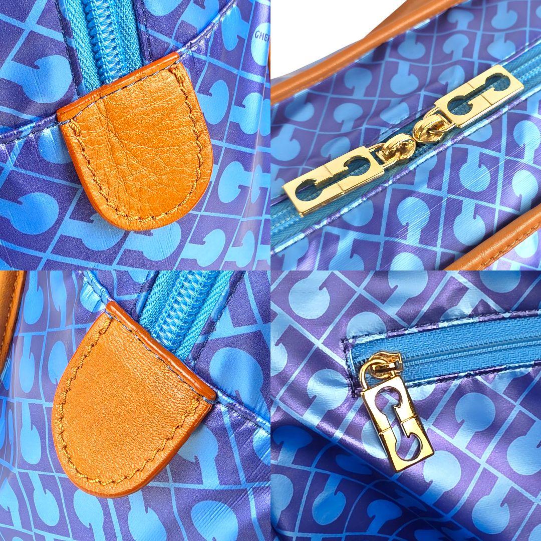 極美品 ゲラルディーニ GHERARDINI ボストンバッグ トートバッグ