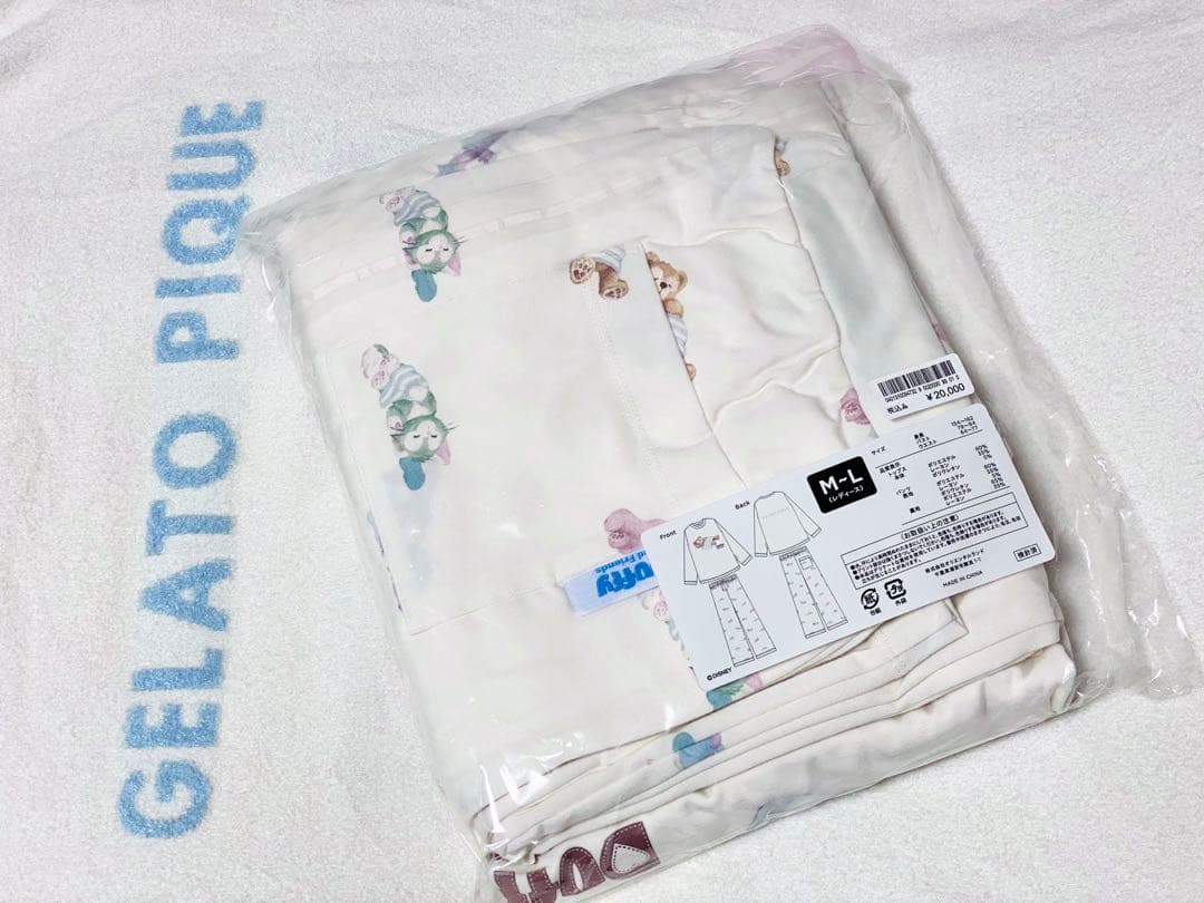 Disney ダッフィー&フレンズ gelato pique 長袖 ルームウェア