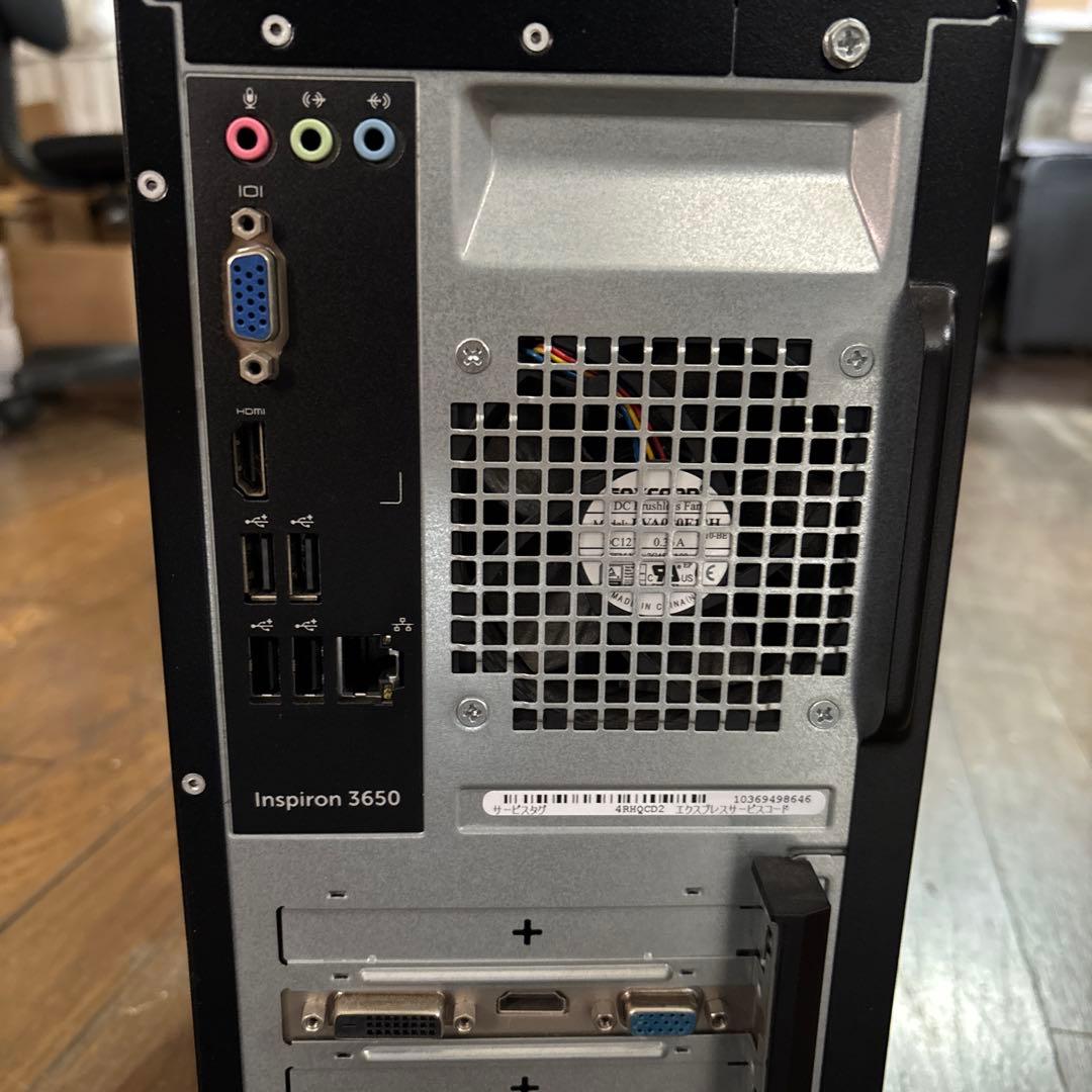 Dell Inspiron 3650 デスクトップPC Win11