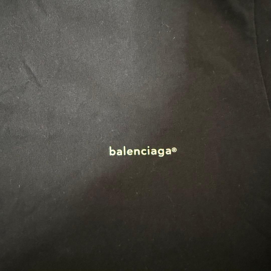 balenciaga 黒 Tシャツ Lサイズ
