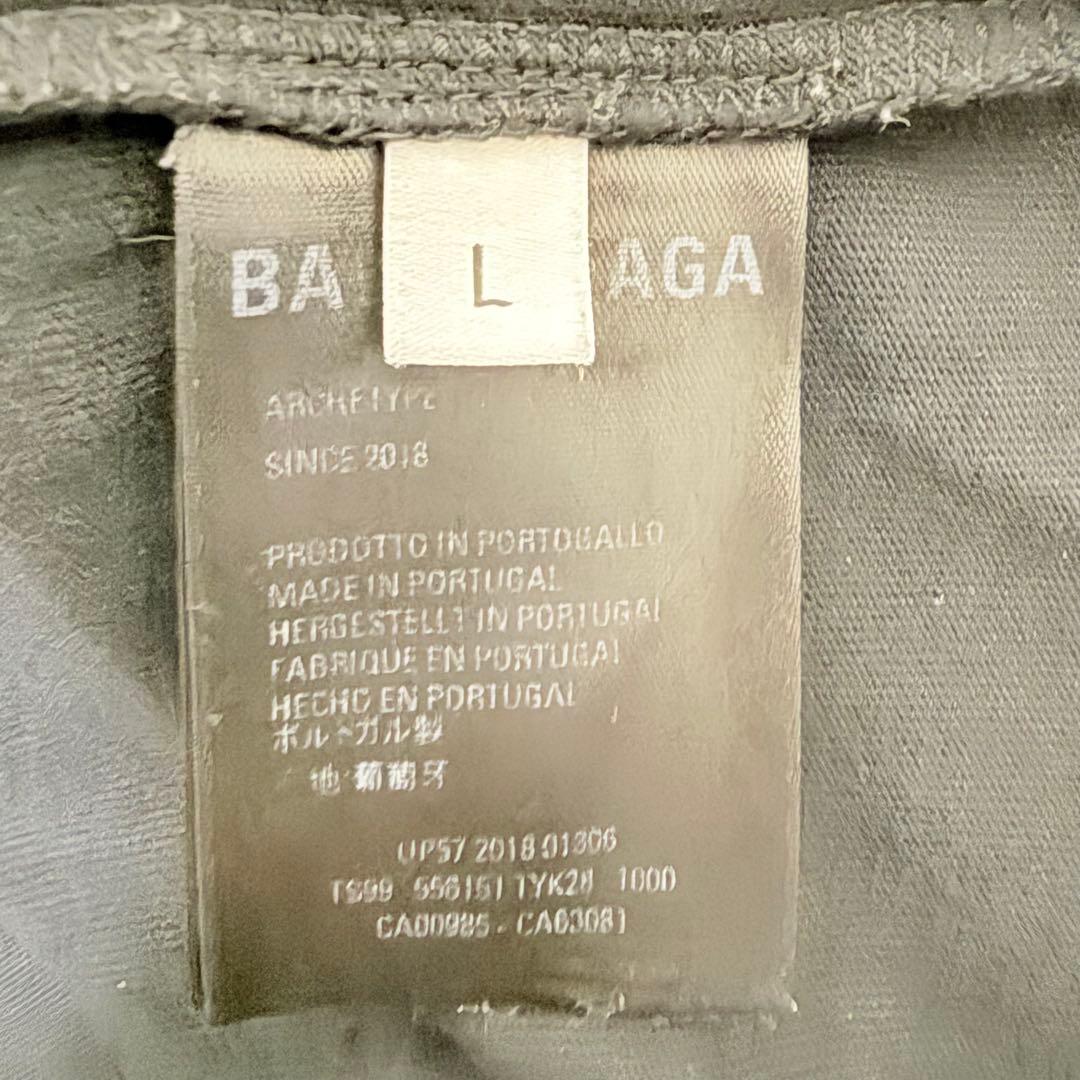 balenciaga 黒 Tシャツ Lサイズ