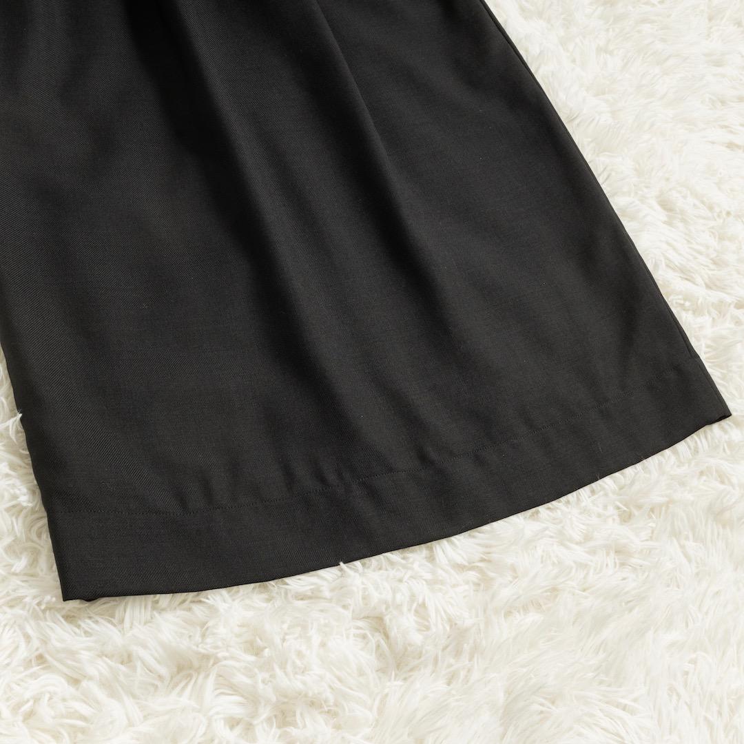 ebure エブール 25AW ドライビエラ イージーロングスカート ブラック