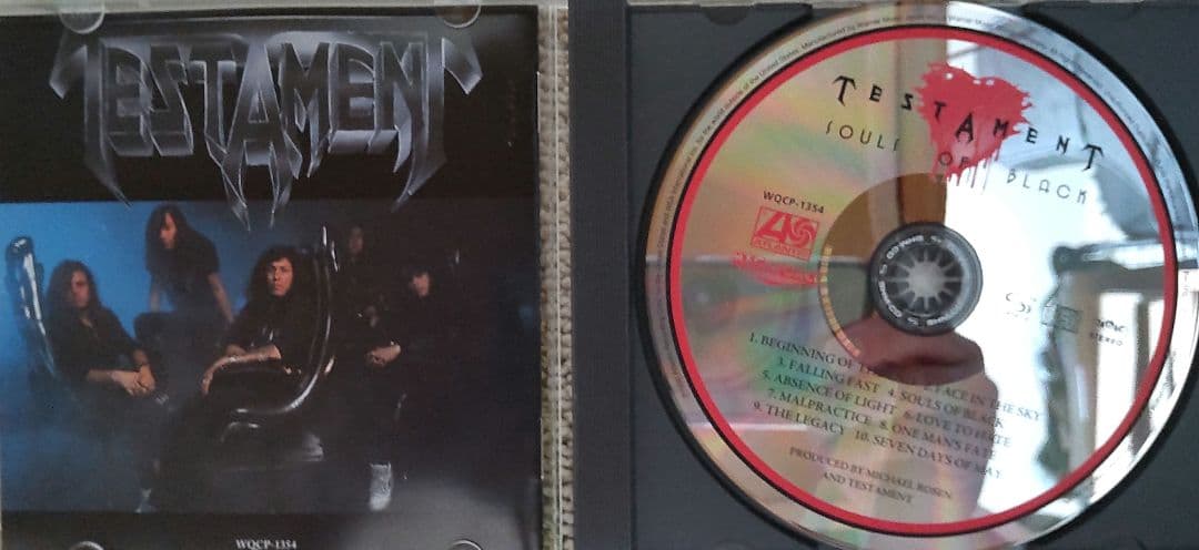 洋楽 Testament / Souls of Black WQCP-1354