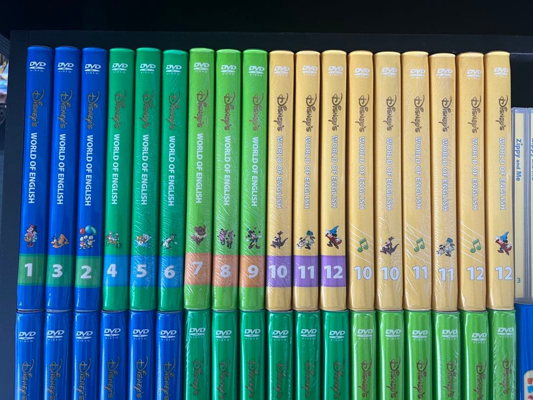 Disney World of English DVD セット