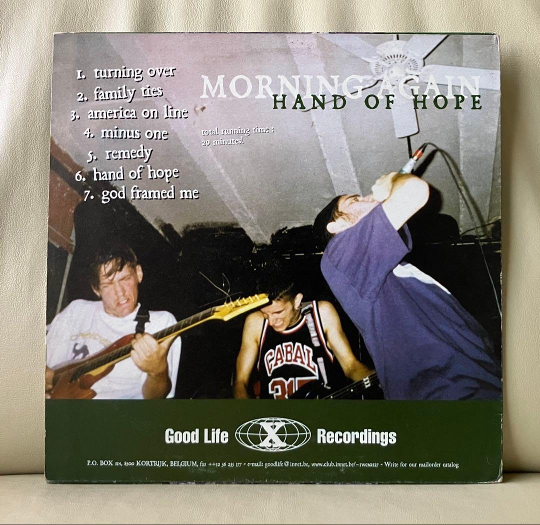 【希少LP】Morning Again – Hand Of Hope•ハードコア