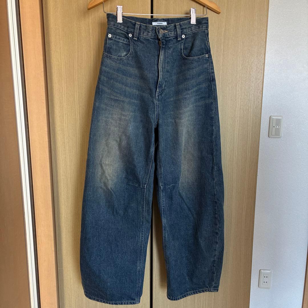 STUDIOUS バレルレッグジーンズ Barrel Leg Jeans