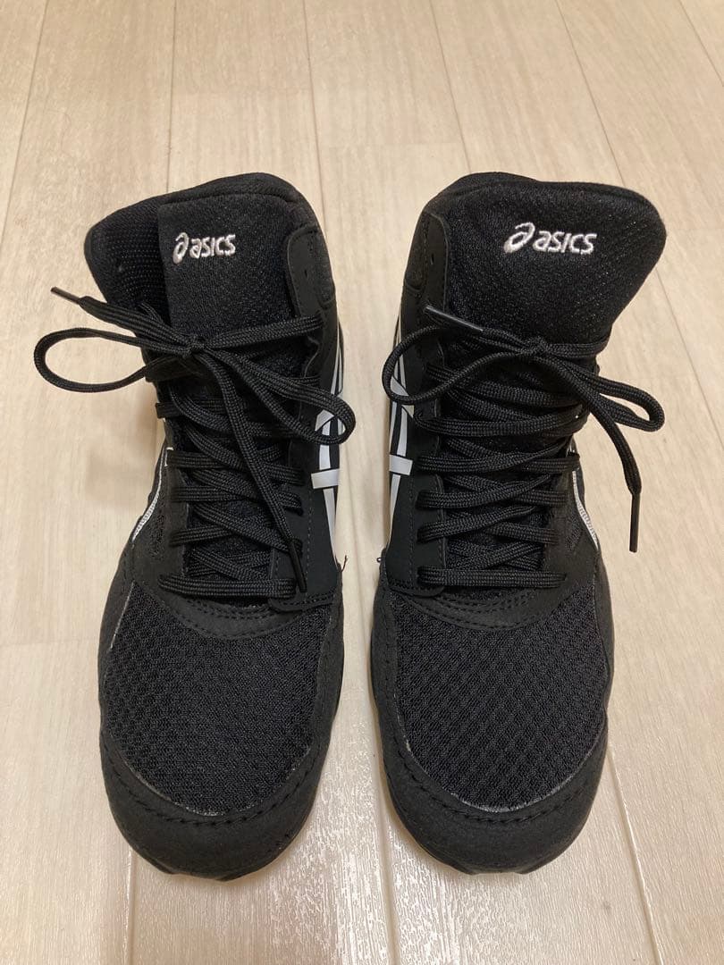 ASICS ボクシングシューズ 25.5cm ブラック/ホワイト