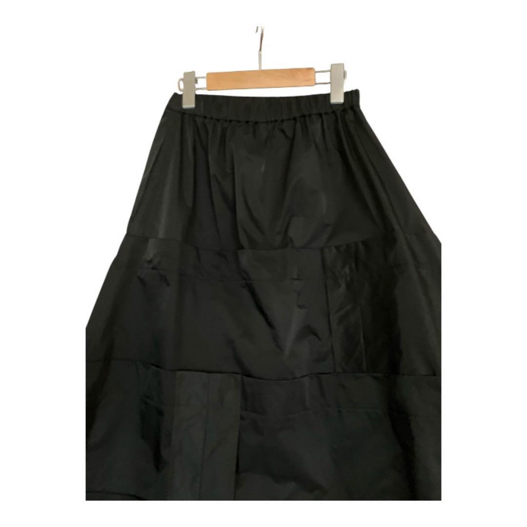 ENFOLD 2026SS STEP SKIRT ステップスカート36 ブラック