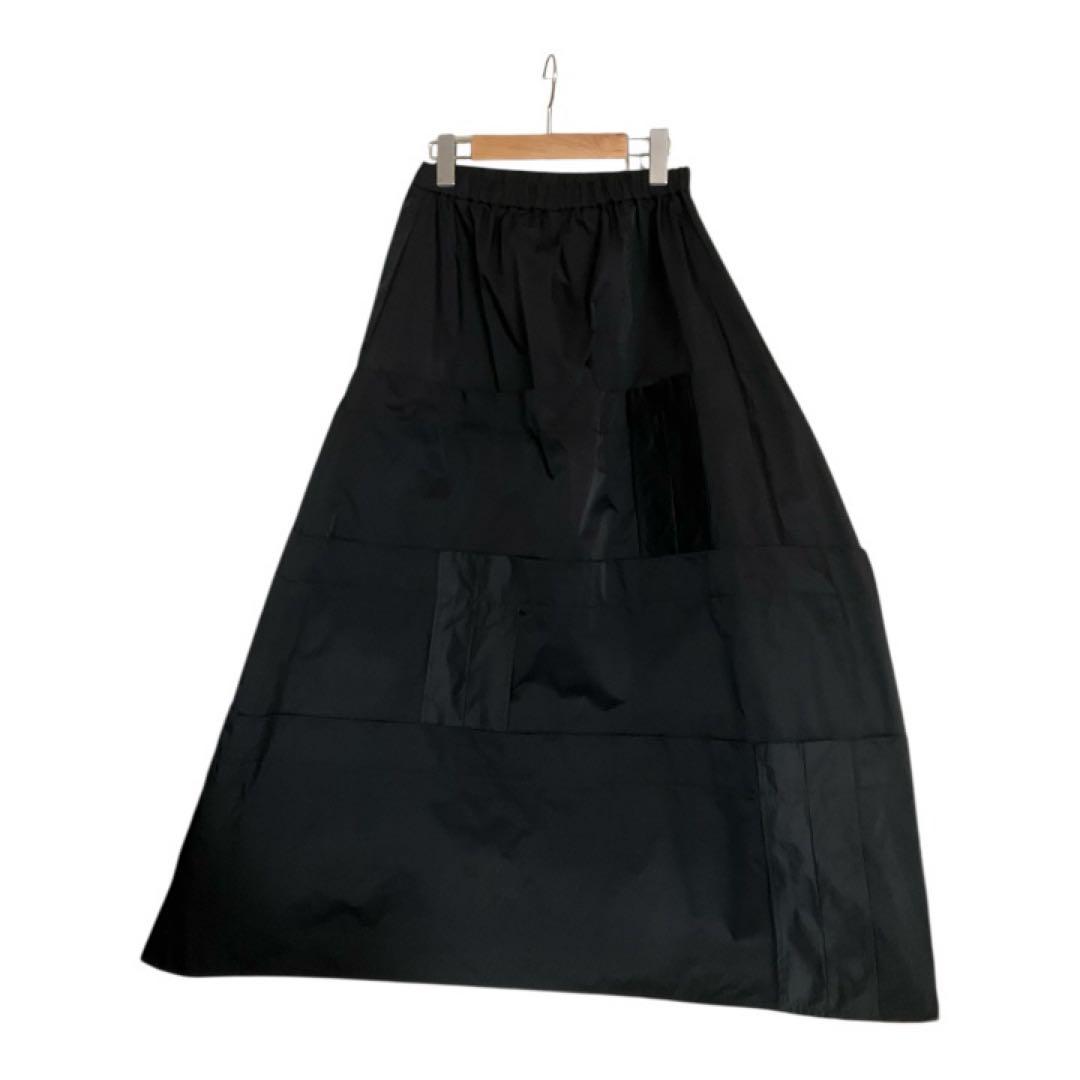 ENFOLD 2026SS STEP SKIRT ステップスカート36 ブラック