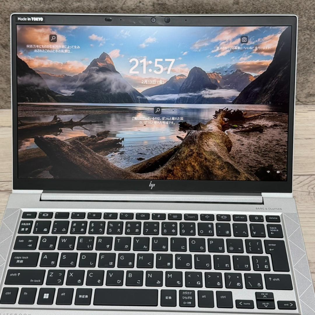 高性能PC【HP EliteBook】第11世代i7×16GB×SSD512GB