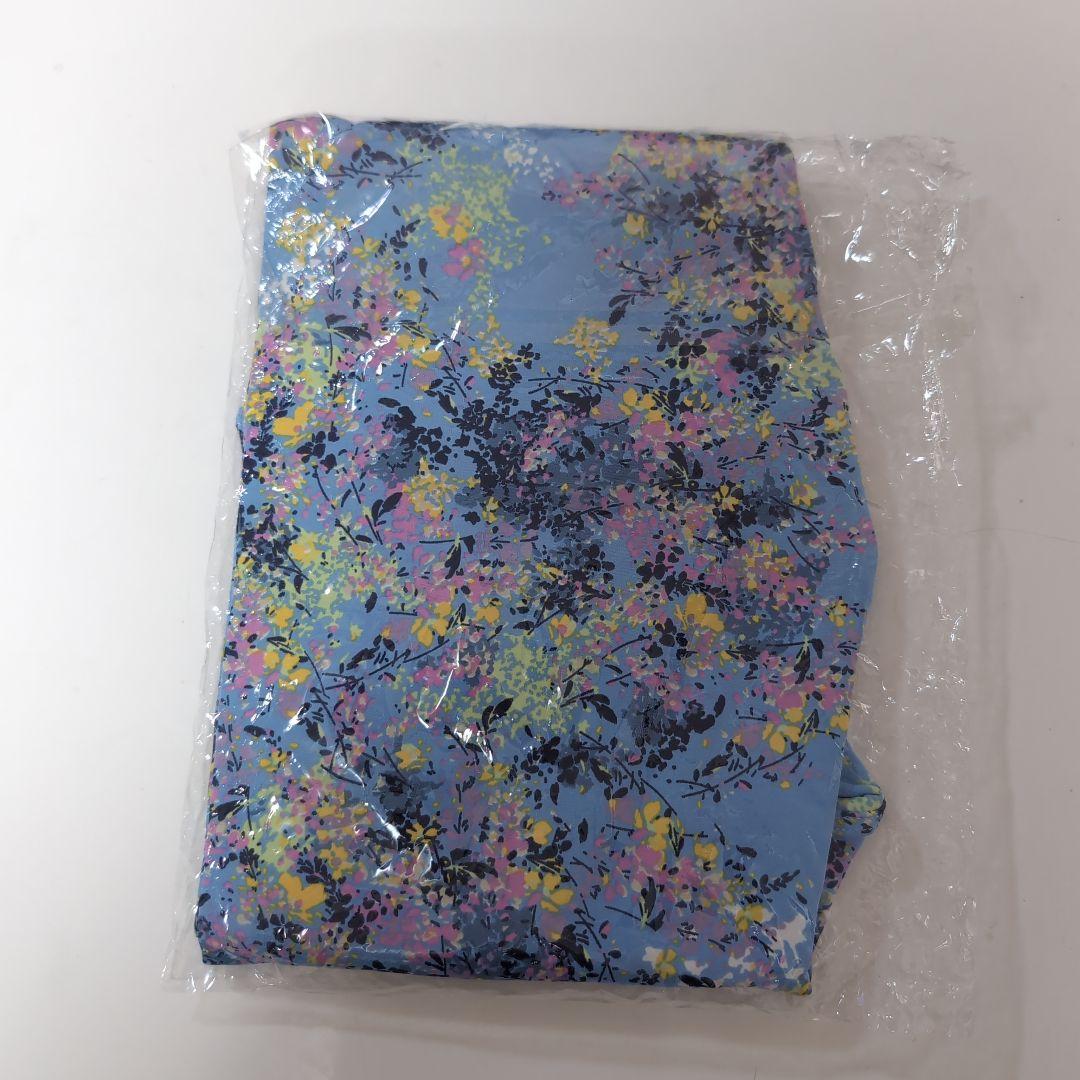 リンダワークス　水色花柄ヨガウェア 未使用