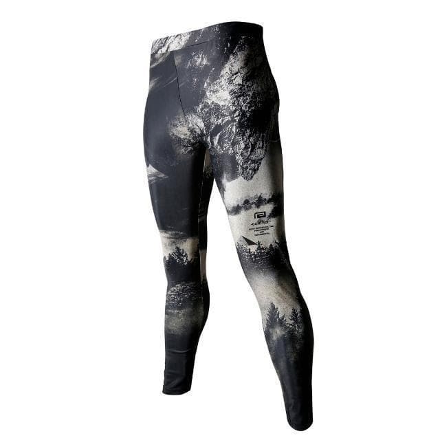 新品 REVERSAL リバーサル 総柄デザイン ロングスパッツ XL