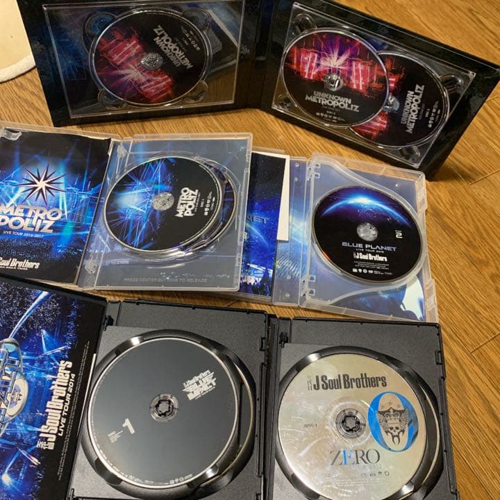 三代目 J Soul Brothers ライブDVDセット