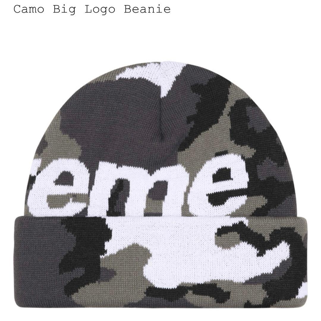 Camo Big Logo Beanie スノーカモ
