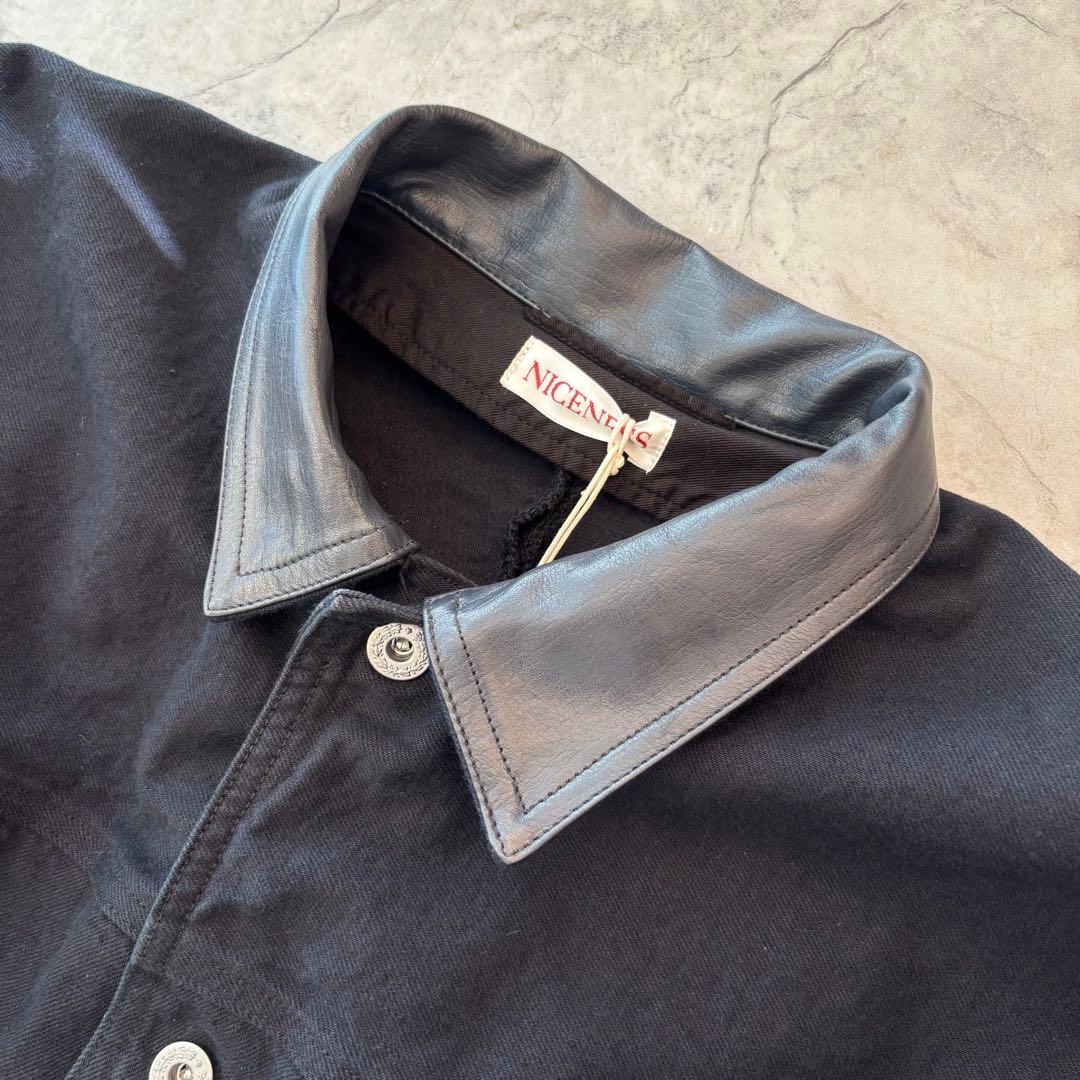 ジャケット・アウター D.VEDDER OVERDYED DENIM CHORE COAT M