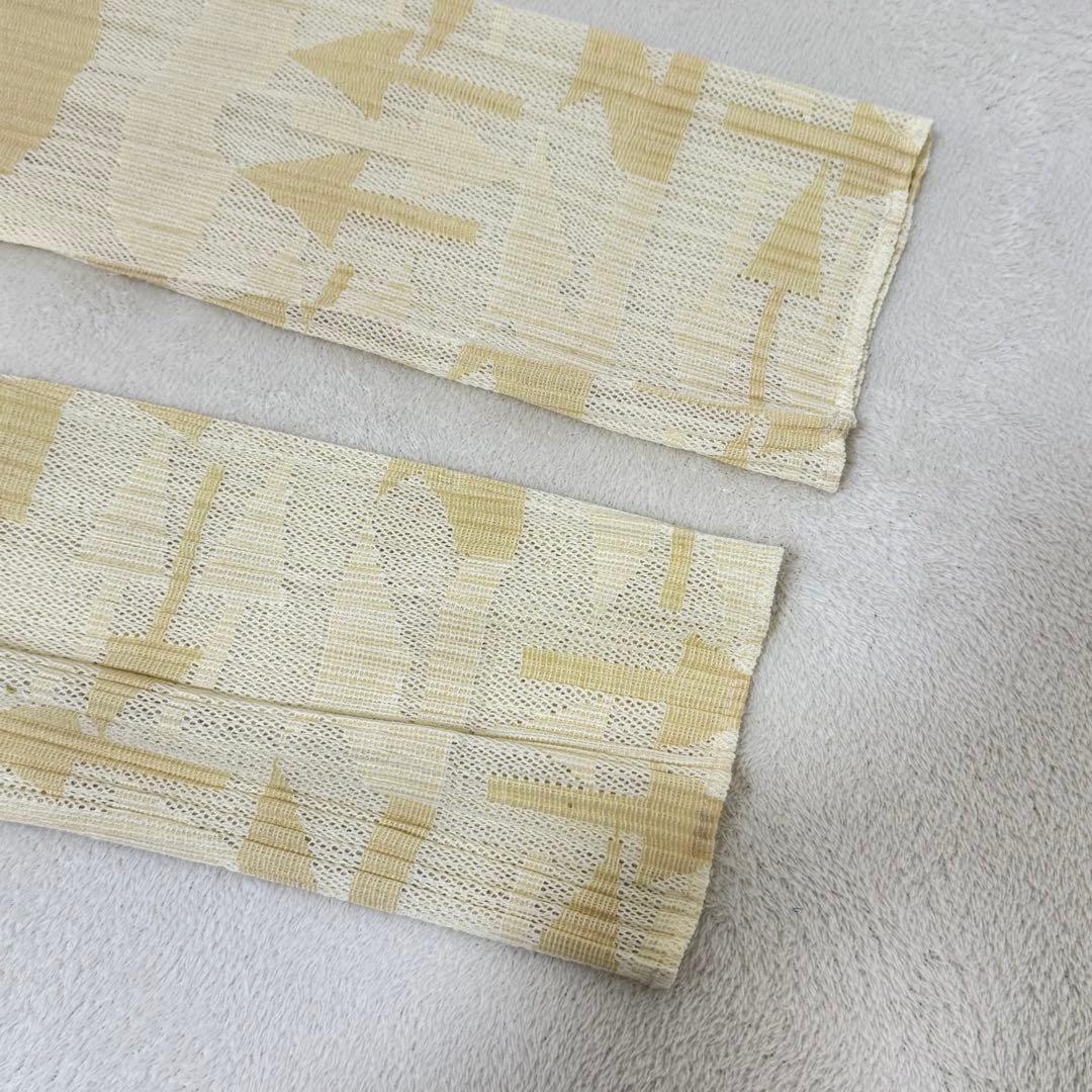 美品✨PLEATS PLEASE プリーツ　ノーカラー　ベージュ　XLサイズ