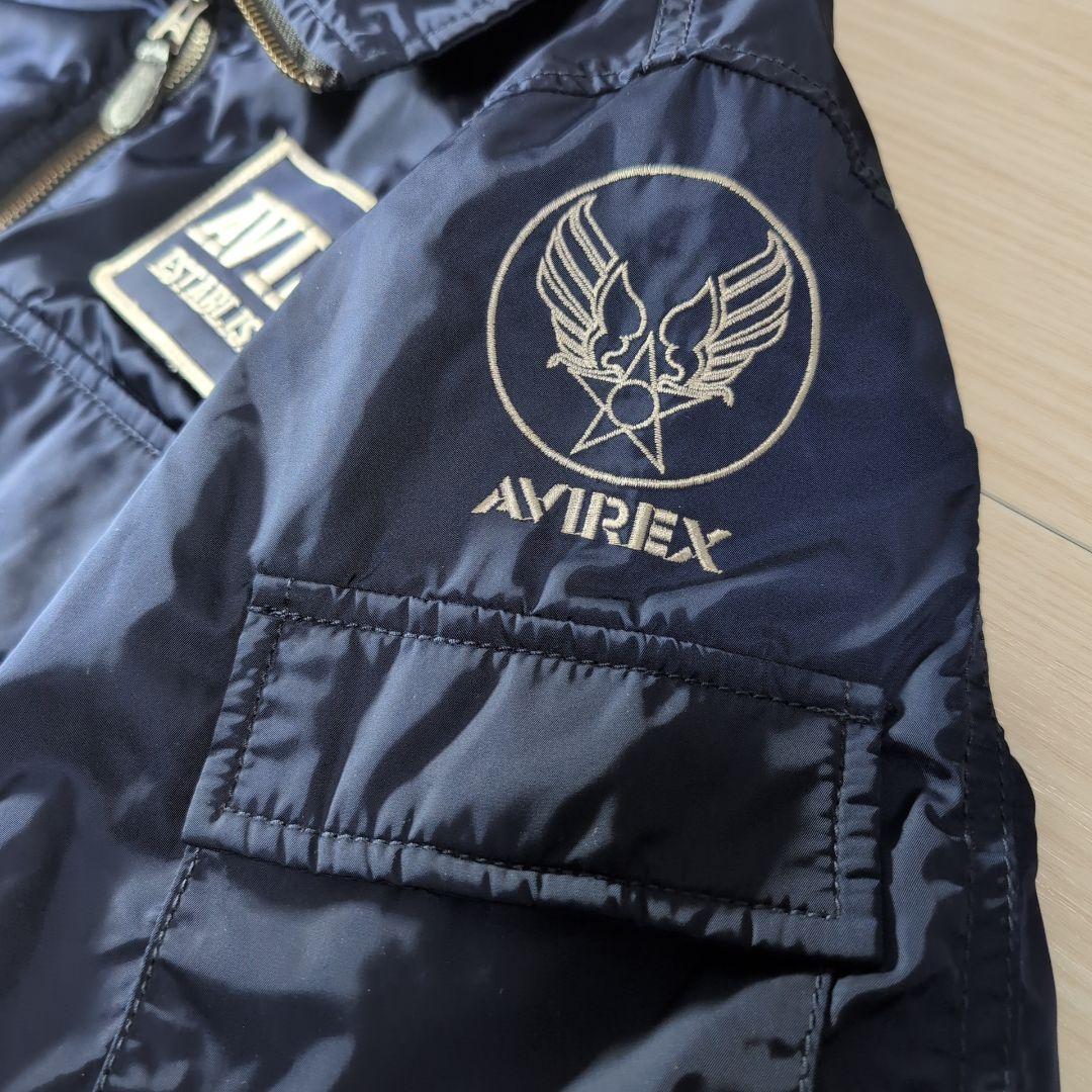 AVIREX CWU-36 フライトジャケット ネイビー M