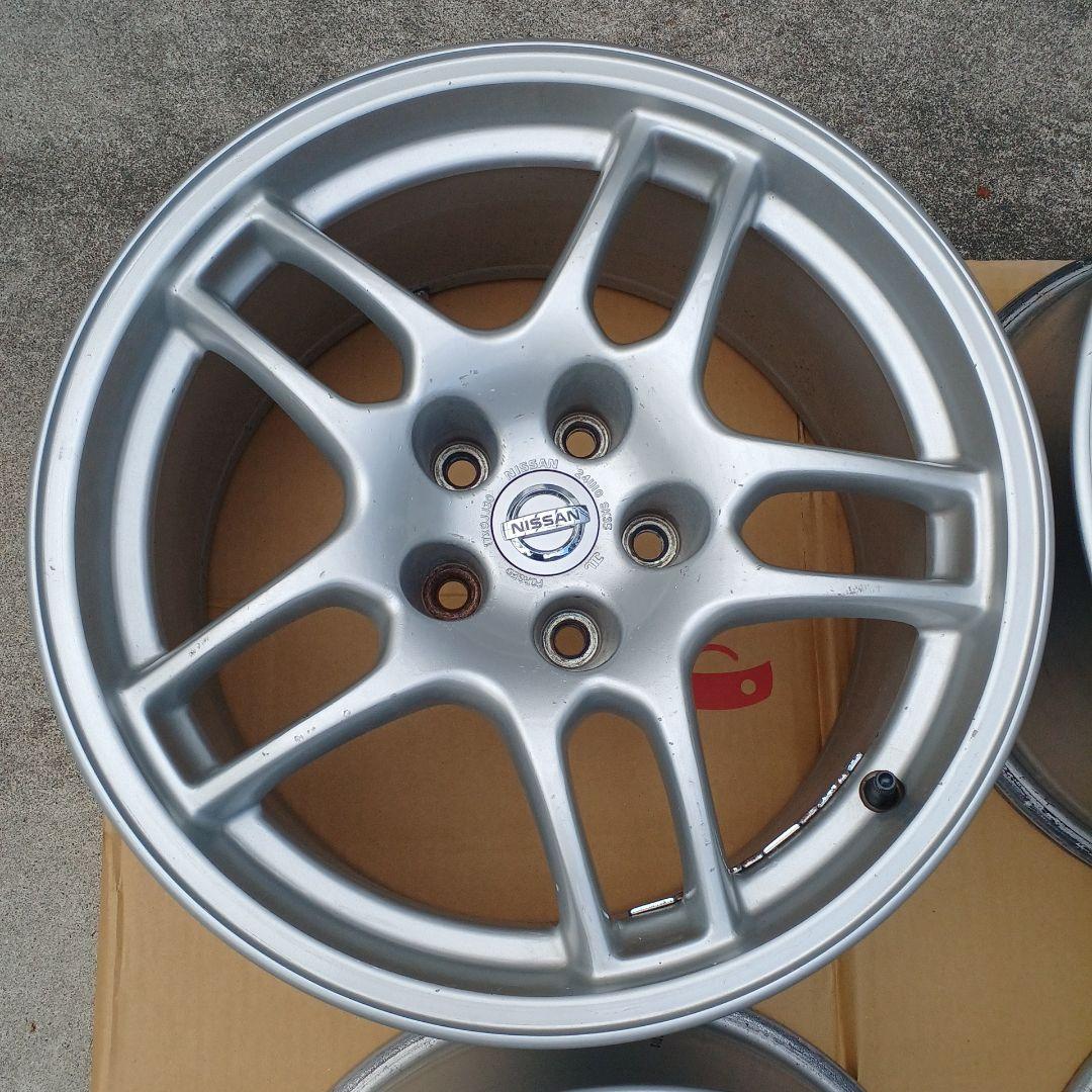 日産スカイラインGT-R BCNR33 R33 純正アルミホイール4本セット