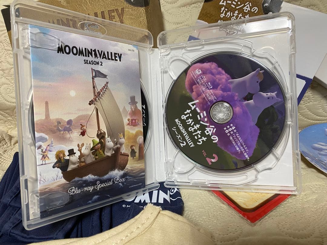 ムーミンバレー シーズン2 Blu-ray 豪華版　中古品