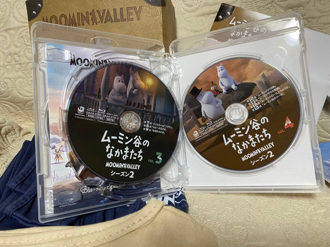 ムーミンバレー シーズン2 Blu-ray 豪華版　中古品