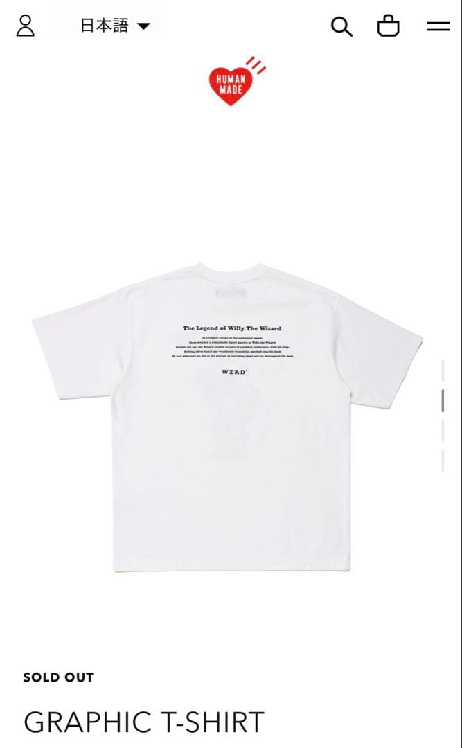 トップス GRAPHIC T-SHIRT