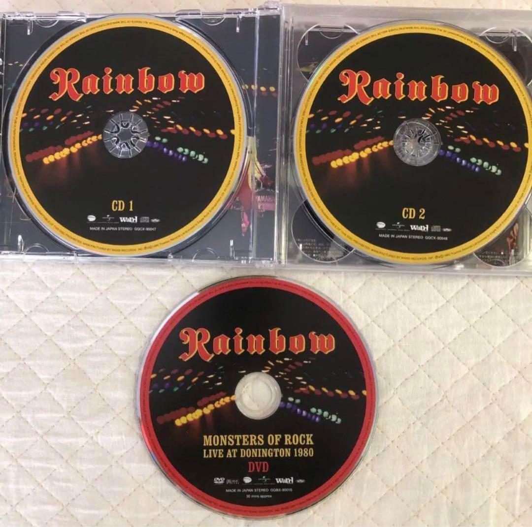 国内盤2CD＋DVD！Rainbow/Monsters Of Rock 1980