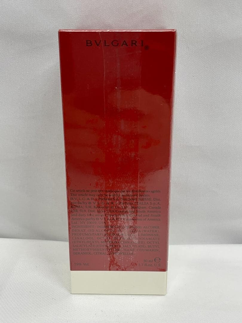 ◆香水 未開封 BVLGARI オ・パフメオ―テルージュオーデコロン 10246