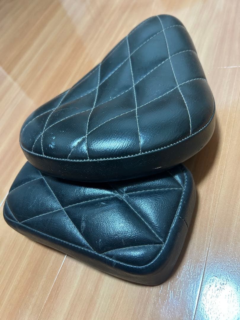 イージーライダース　ブラック ダイヤモンドキルティング シートセット　ftr
