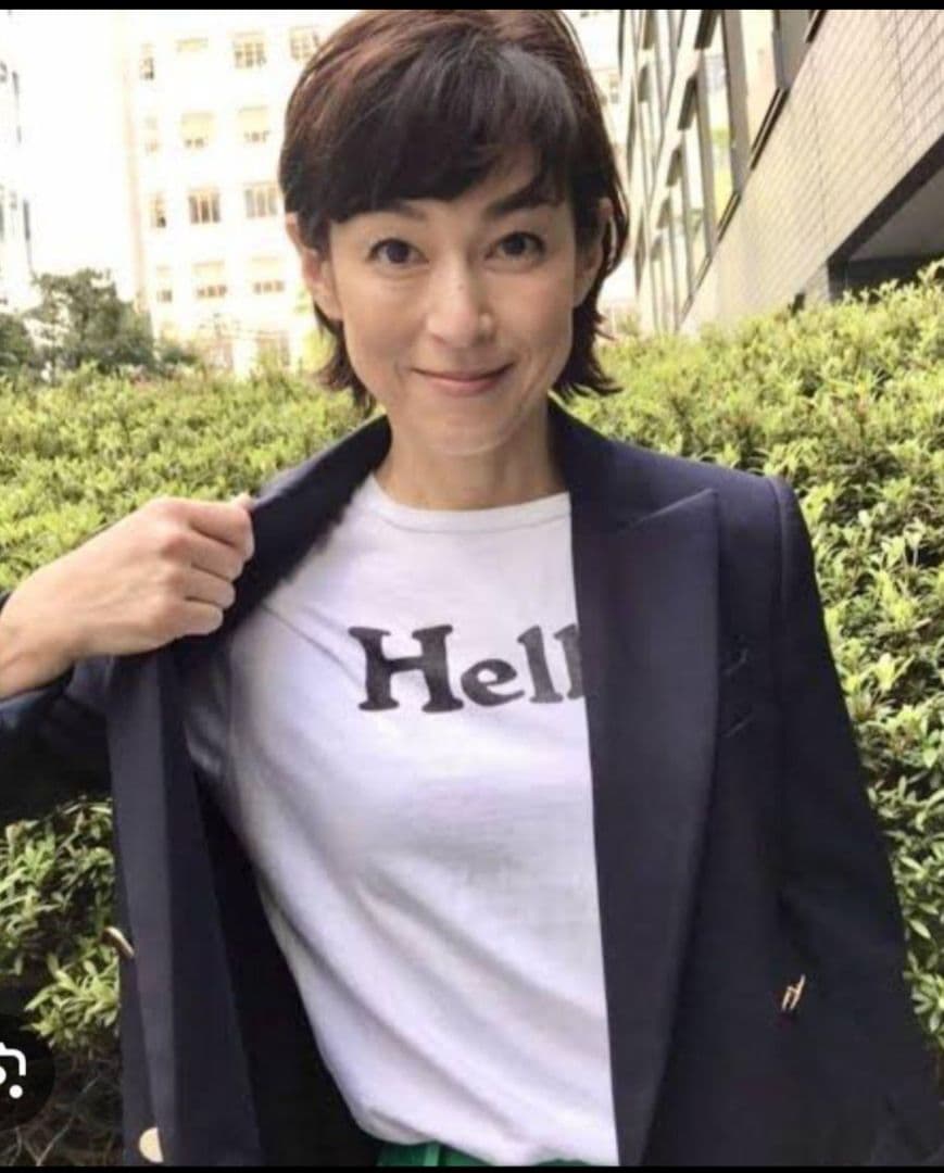 マディソンブルー/ハローTシャツ/Hello Tシャツ/半袖/白MADISON