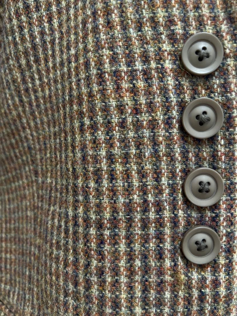 新品TODAYFUL Wool100% CheckJacket