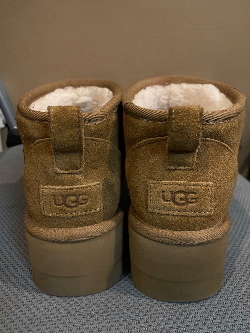 UGG ムートン スリッポン 24cm ブラウン