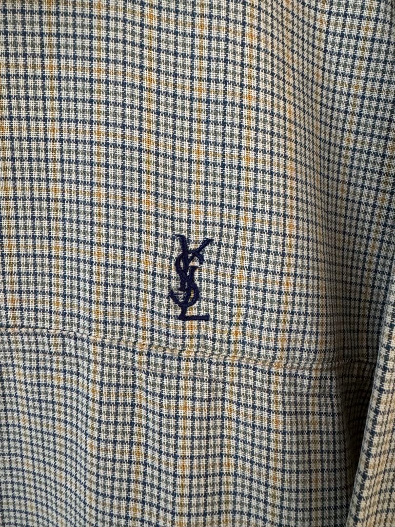 Yves Saint Laurent チェック柄 ジャケット