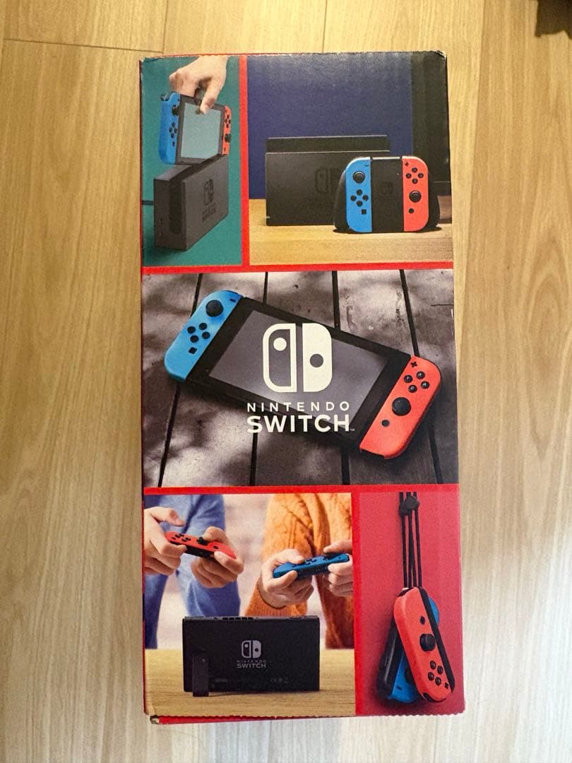 【新品未開封】Nintendo Switch ネオン バッテリー強化版 旧箱