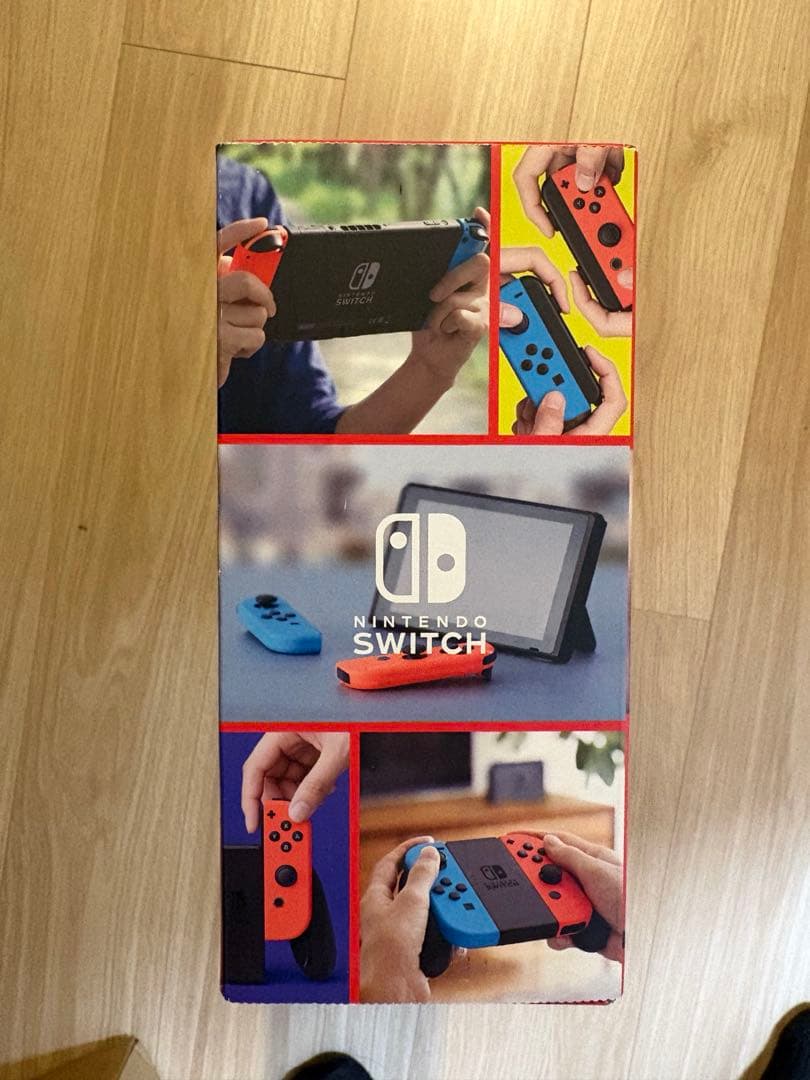 【新品未開封】Nintendo Switch ネオン バッテリー強化版 旧箱