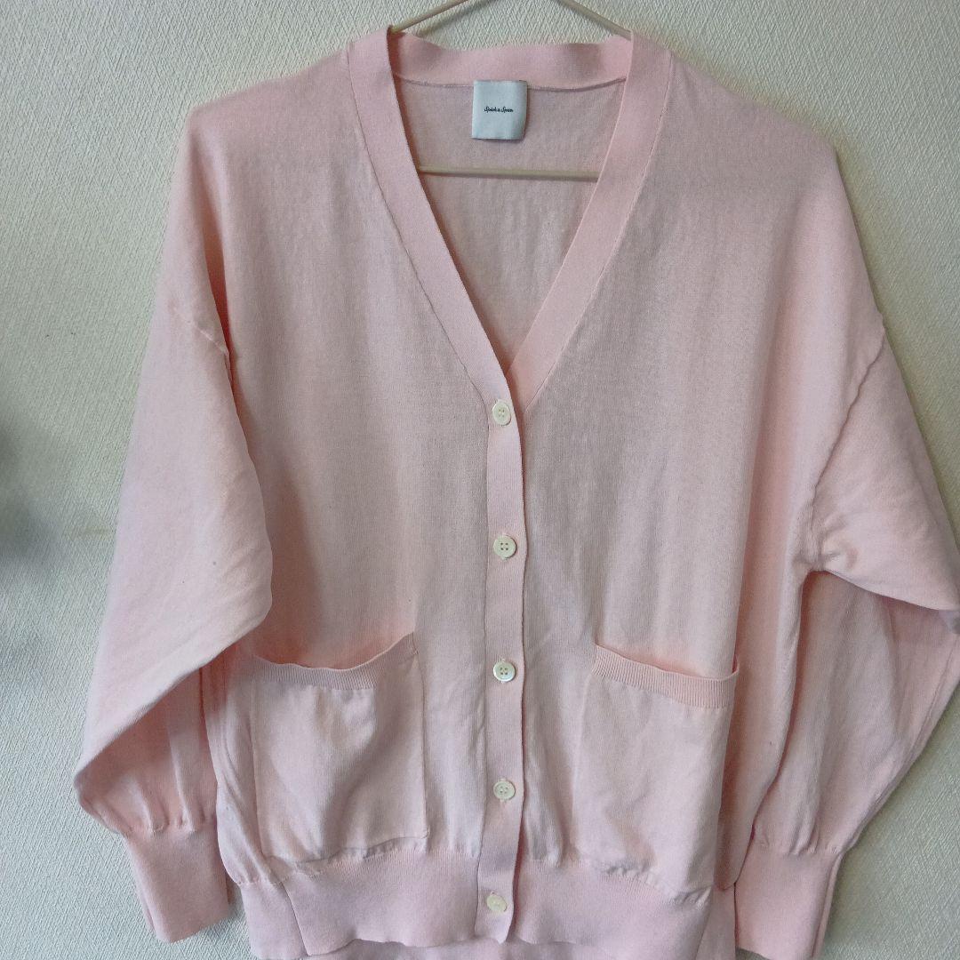 Spick&Span カーディガン ピンク　25SS