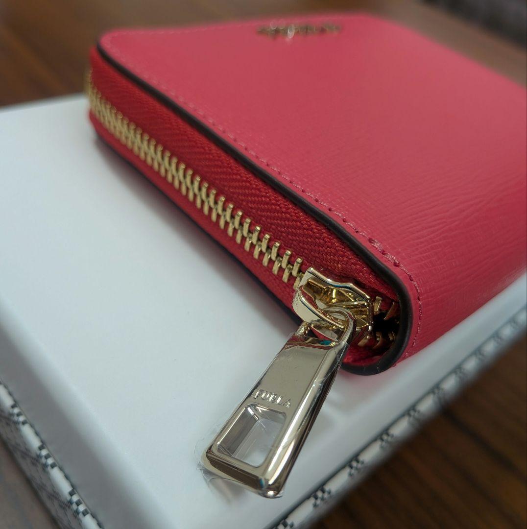 FURLA BABYLON S ZIPAROUND ローズ