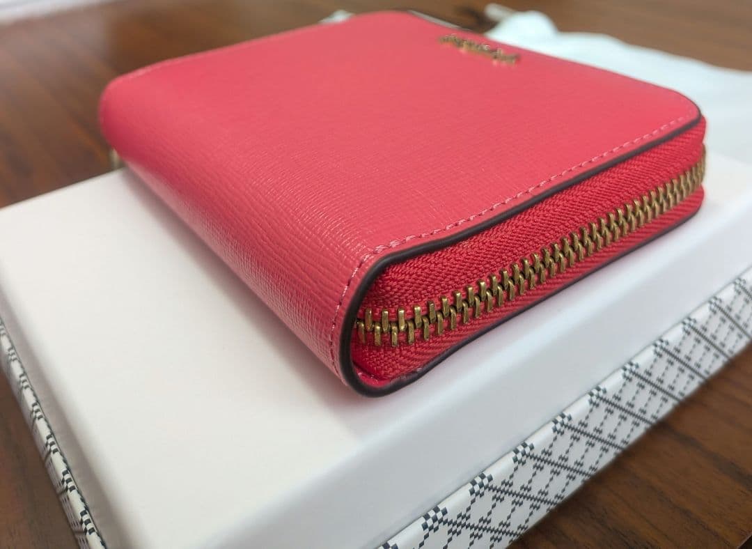 FURLA BABYLON S ZIPAROUND ローズ
