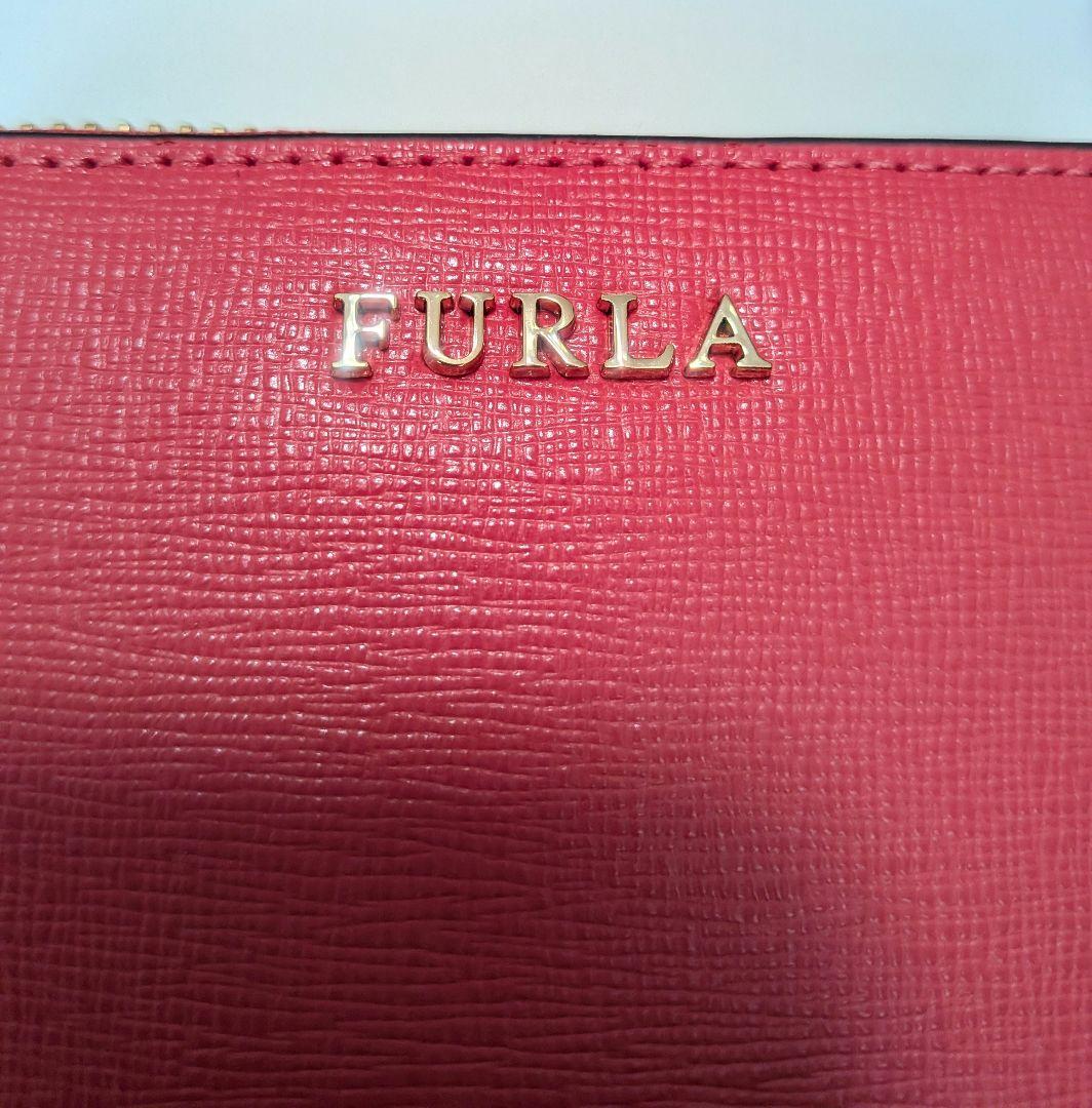 FURLA BABYLON S ZIPAROUND ローズ