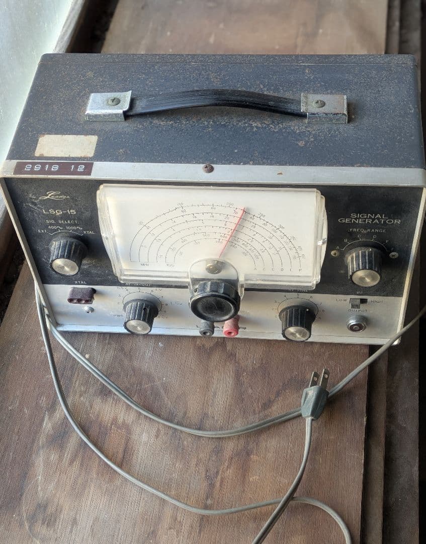 最終値LEADER リーダー電子 LSG-15 SIGNAL　GENERATOR