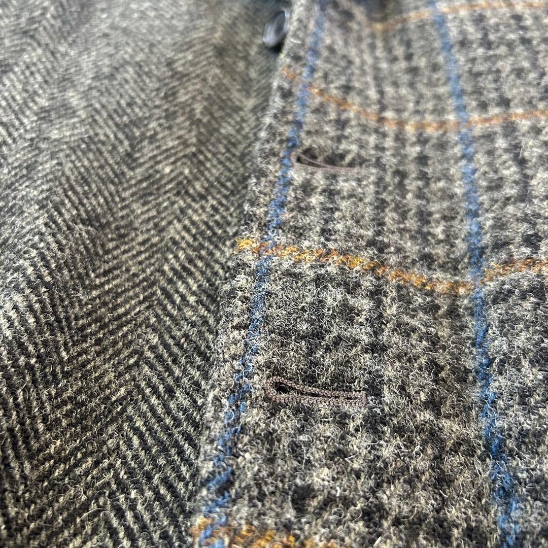 希少 BEAUTY&YOUTH Harris Tweed テーラードジャケット
