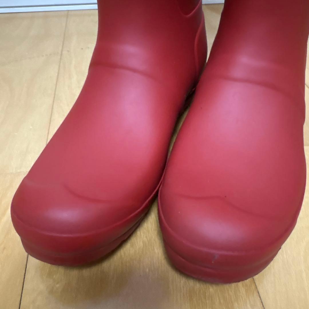 HUNTER レッド 長靴・レインブーツ