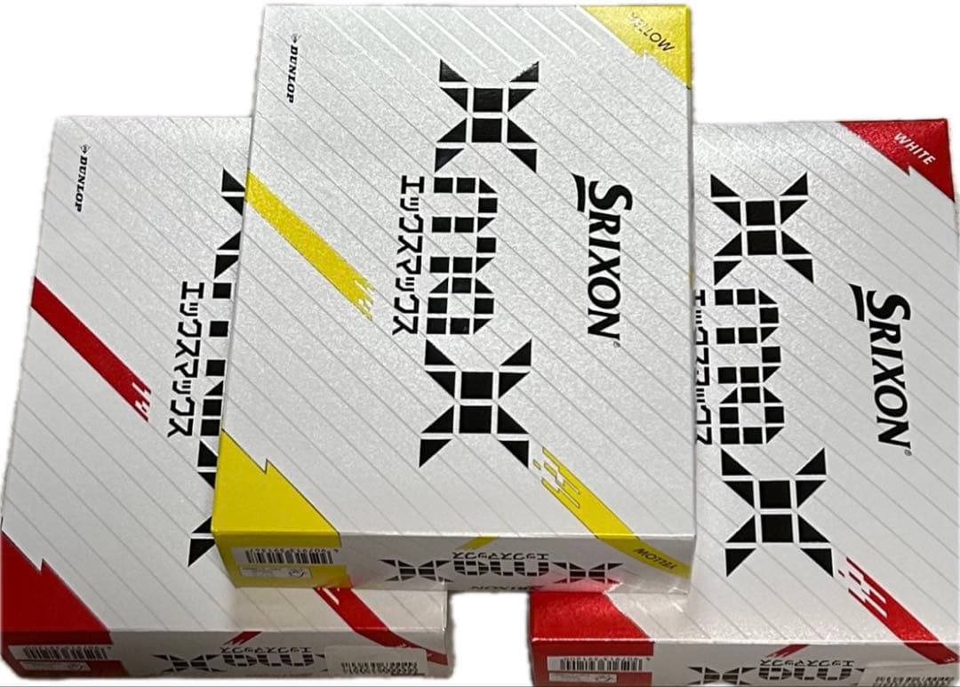 新品 スリクソン xmax ゴルフボール ３ダース srixon DUNLOP
